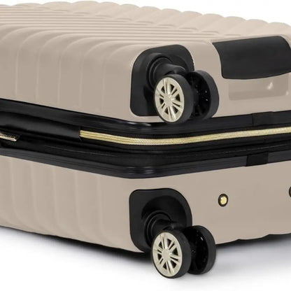 Kenneth Cole Madison Square 20 Expandable Taupe Hardshell Spinner Luggage