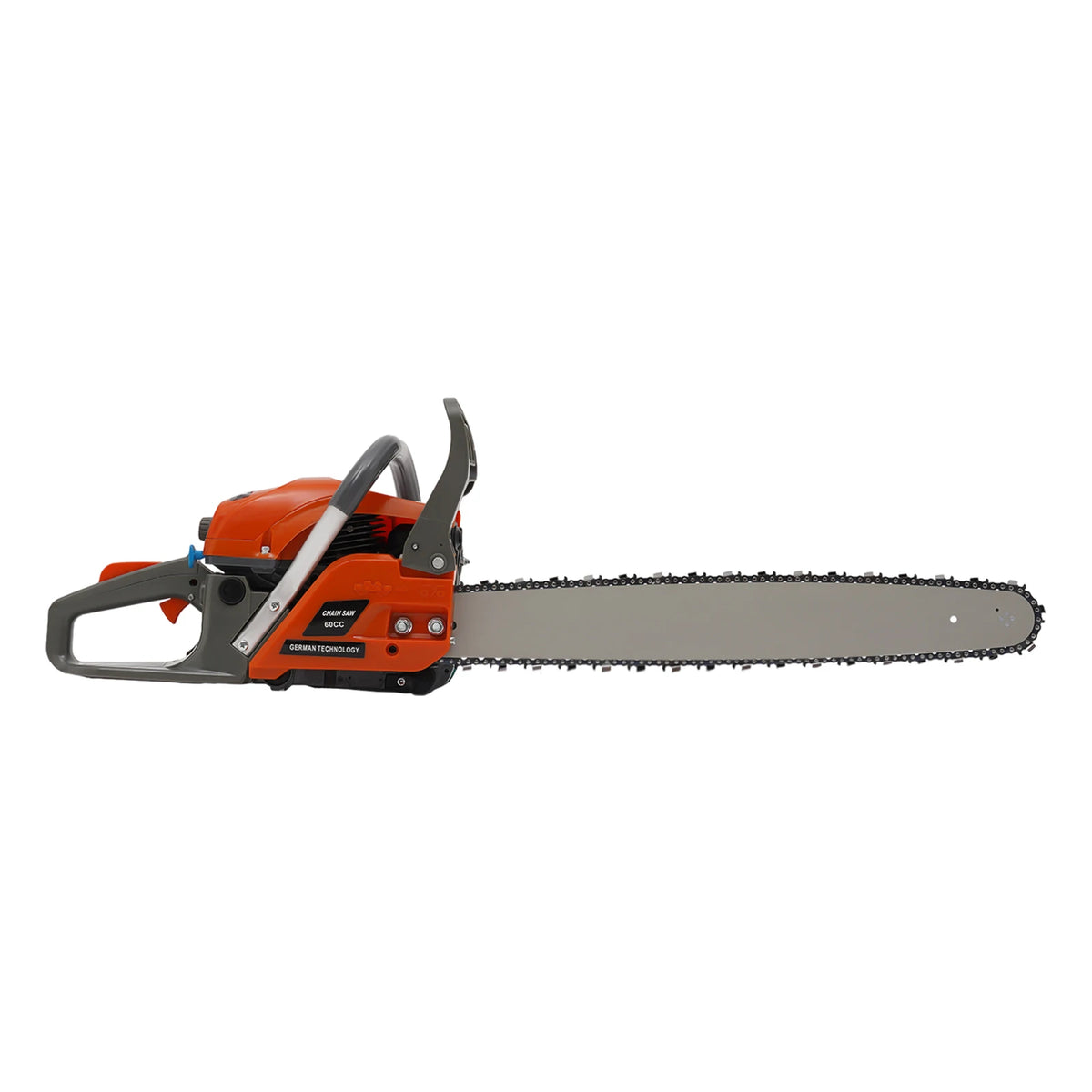 Gas Powered Chainsaw 62CC 2 Cycle 22 Inch Portable Cordless Silent Design Durable Spring Assisted Start Tree Pruning Garden Tool