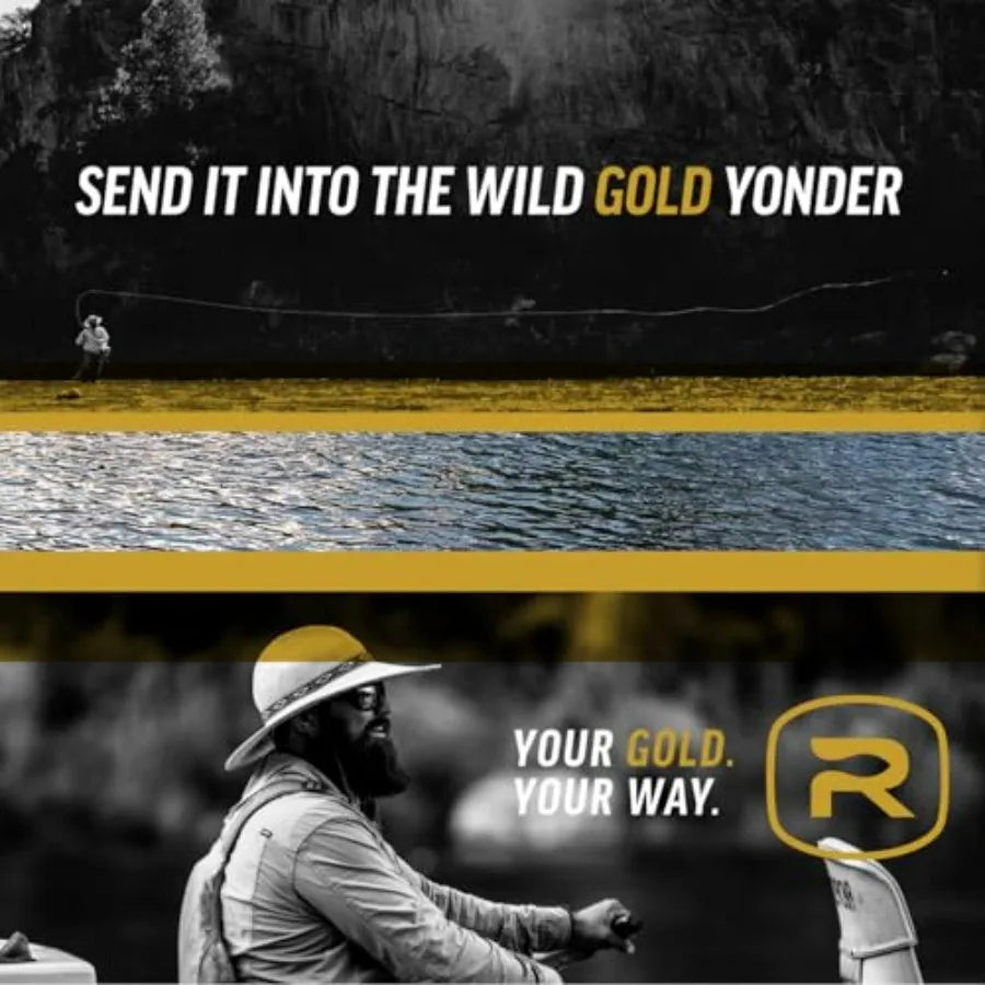Rio Premier Gold Fly Line for Sizes 2-22 All-Around Fishing Line with Ultra-Slick Performance in Gold