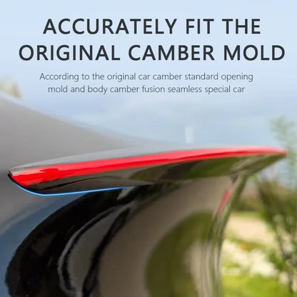 Real Carbon Fiber Spoiler for Tesla Mode Y 2024 - 2020 Accessories Car Rear Trunk Tail Wing Original Spoiler Modification Parts
