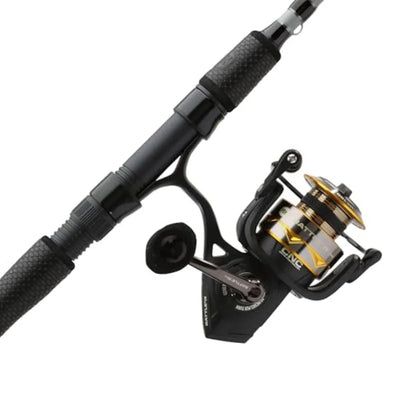 HighPerformance Battle IV Spinning Reel and Fishing Rod Combo for Saltwater and Freshwater Angling with Enhanced Casting Distan