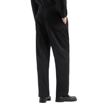 Emporio Armani | Virgin Wool Pleated Trousers