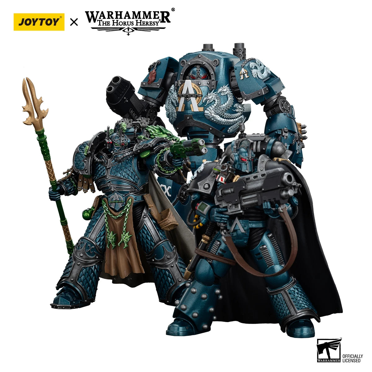 JOYTOY Warhammer The Horus Heresy Alpha Legion Alpharius Primarch of the XXth Legion Saboteur Consul Contemptor Dreadnought