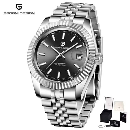 PAGANI DESIGN 2026 New 42MM Men Mechanical Watch Top Brand Luxury Automatic Watch 100M Waterproof Stainless Steel Watch for men