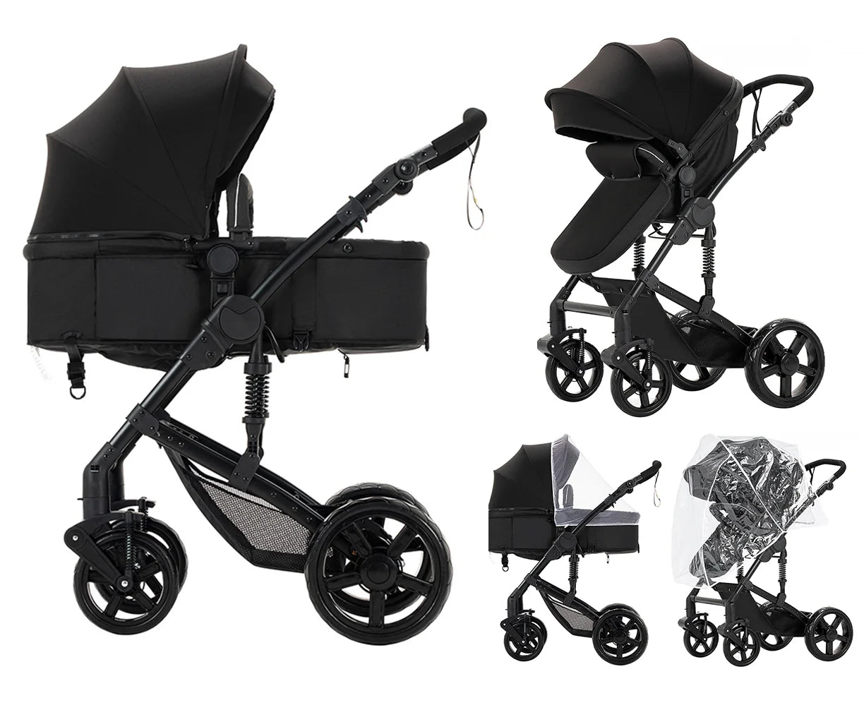 poussette bebe 3 en 1 Baby stroller baby newborn items Baby stroller for newborns Light str oller  for newborn baby Free Shippin