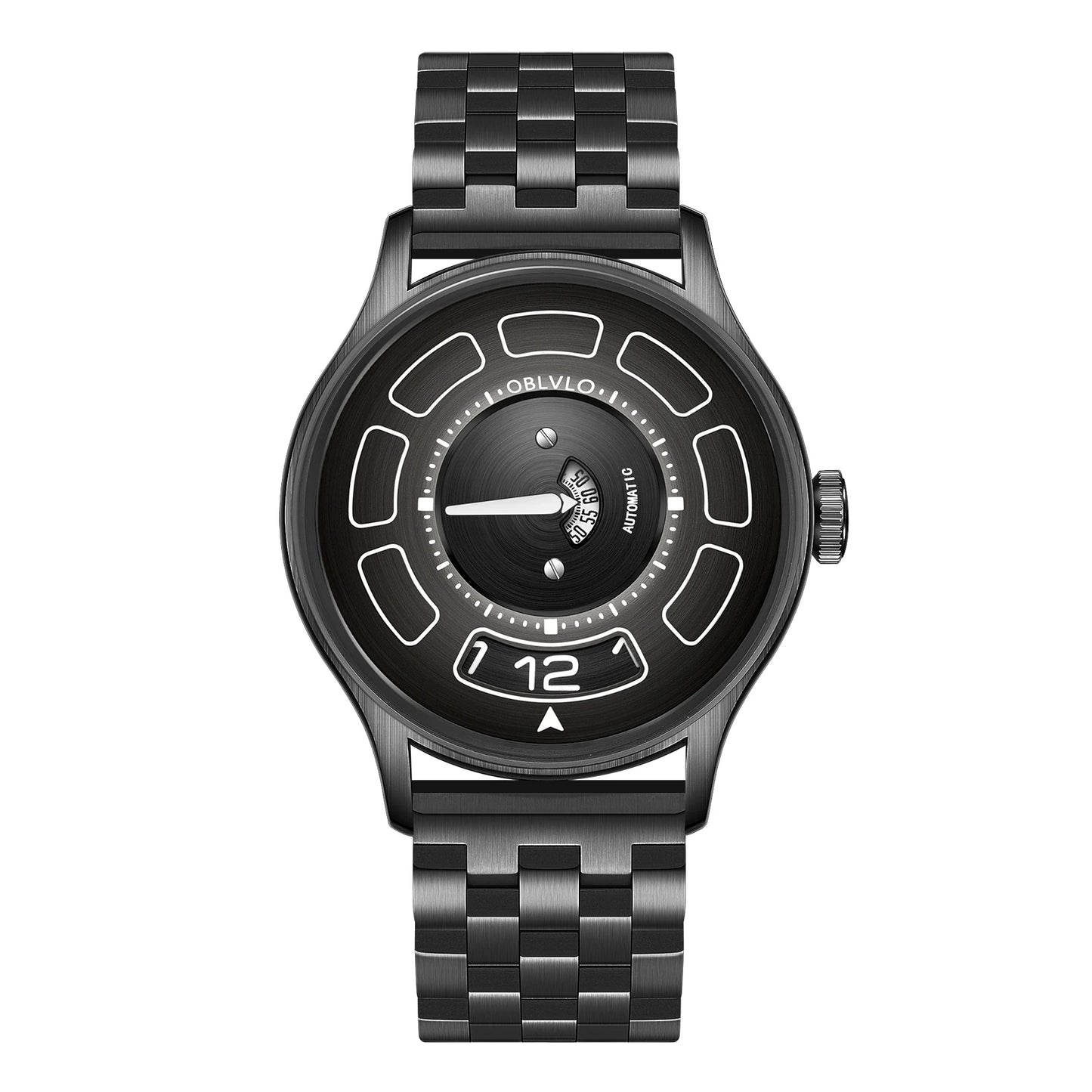OBLVLO men's mechanical watches, pure mechanical watches, creative men's watches, men's timepieces, men's watches