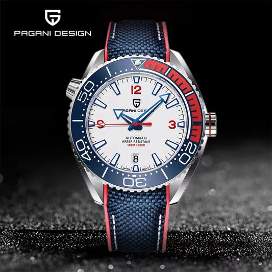 PAGANI DESIGN 42MM Japan Movement Classic Luxury Men Automatic Watch 10Bar Sapphire Glass Mechanical Waterproof Watches for men