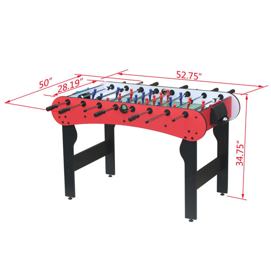 5Ft Foosball Table: Indoor Game Table for Kids, Soccer/Football Table, Children's Table Games