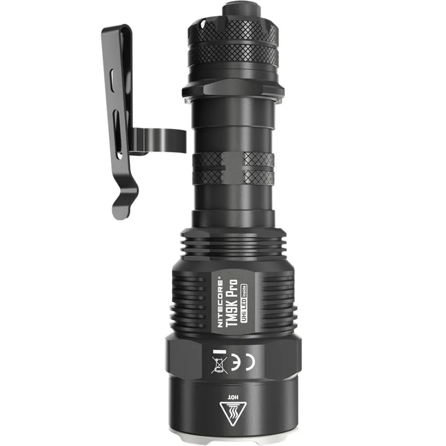 TM9K Pro 9900 Lumen High Lumen Tactical Flashlight FastCharging USBC for Search and Rescue Including S Sticker