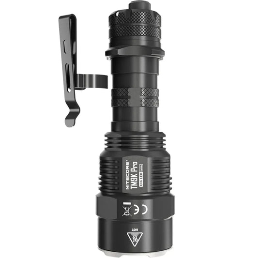 TM9K Pro 9900 Lumen High Lumen Tactical Flashlight FastCharging USBC for Search and Rescue Including S Sticker