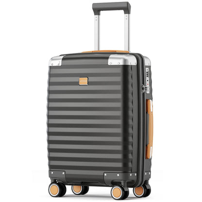 Joyway 1/3pcs Travel Luggage Suitcase, TSA Lock, Durable Lightweight PP Hard Shell Suitcase, Side Hooks, Corner Protectors