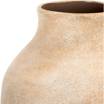 Natural Stoneware Decorative Vase for Home Decor, Versatile Urn Style with Chic Design, Ideal for Living Room and Office