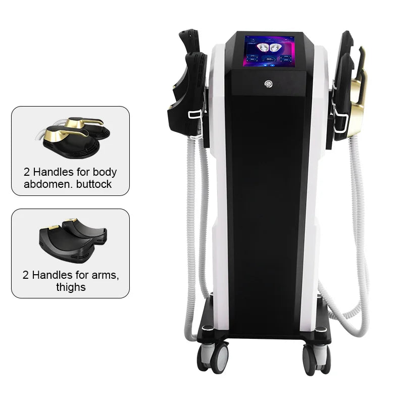 Professional EMS HIEMT muscle stimulation NEO 6500W hot selling high-power RF body shaping machine, fat burning slimming and fit