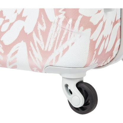 American Tourister Moonlight Expandable Hardside Luggage with Spinner Wheels, Ascending Gardens Rose Gold, Medium Size 24-Inch