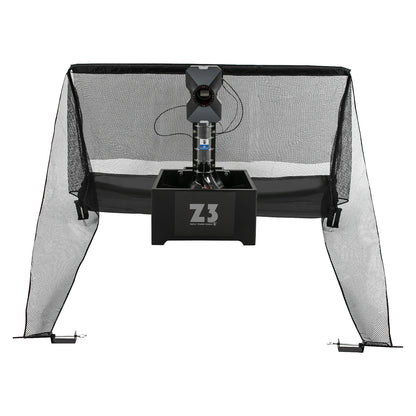Automatic Ping Pong Ball Machine with Net, 100 Balls Table Tennis Machine, Multiple Serving Modes Ping Pong Ball Pitching