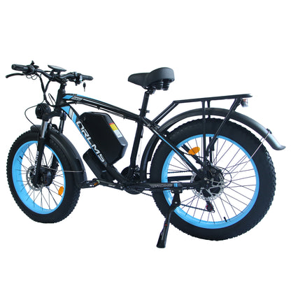 ORLMS TS60 Adult Electric Bicycle 1000W*2 Motor Men's E-bike  60V25AH Battery E-bike 26" Fat Tire Men's E-Mountain ebike