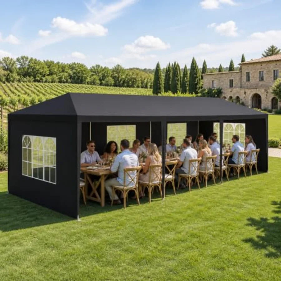 Party Tent with 5 Removable Sidewalls Heavy Duty Outdoor Large Canopy Tents Outside Carpas para Fiestas for Parties Backyard Ev