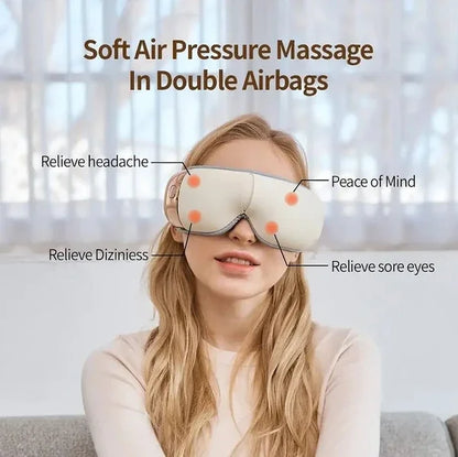 PSQNA7 Eye massager 6 kinds of massage battery capacity 1100 mAh endurance 2h 14 massage multi-contact eye massage