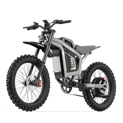 All Terrain Peak 6000w Off-road Electric Motorcycle Bike 72v 40ah E Bike 50mph Long Range Electric Bike for Adult