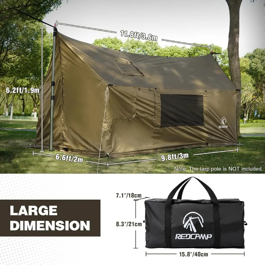 Bug Tents for Camping Portable Screen House for Hammock with Mosquito Netting 6 Windropes 12 Stakes Screen Tent for Picnics Par