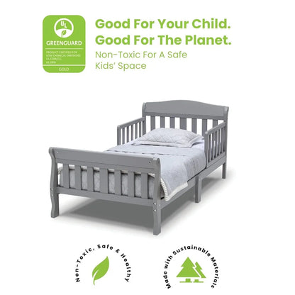 Canton Toddler Bed, Greenguard Gold Certified, Grey