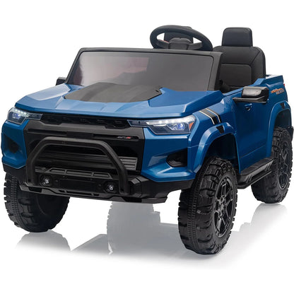 24V 2 Seater Kids Ride On Truck Electric Ride On Car Toy for Toddlers Battery Powered Vehicle with Remote Control, Trunk, Handle