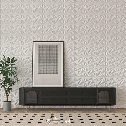 50/100Pcs Wall Decoration Stickers 30x30cm 3D Wall Paper Self-Adhesive Tile 3D Wall Sticker for Living Room Lobby Bedroom Office