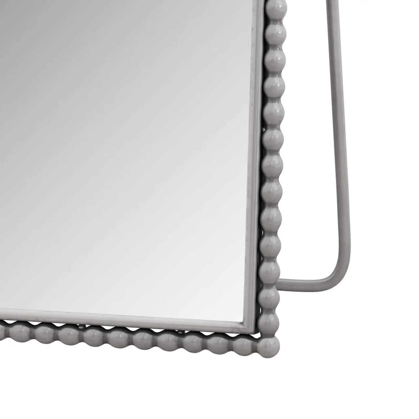 Large Silver Arch Mirror Classic Wall Decor Full Body Standing Mirror for Bedroom Living Room Style