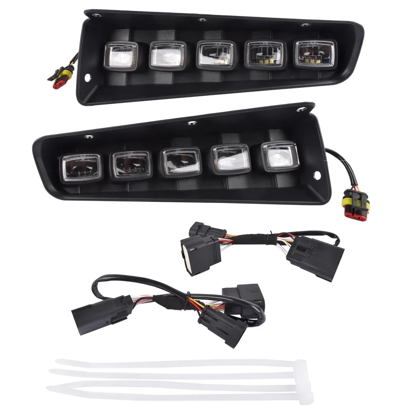 AP03 For 2021 2022 2023 Ford Bronco Fog Lights LED, Daytime Running Lights for Bronco Accessories 2/4-Door