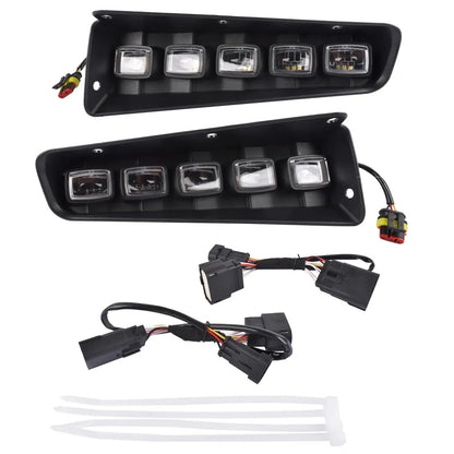 AP03 For 2021 2022 2023 Ford Bronco Fog Lights LED, Daytime Running Lights for Bronco Accessories 2/4-Door