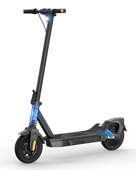 Foldable Electric Scooter for Adults 8/10-Inch Tire 350-500W Motor up to 20mph Speed with 21/39 Miles Range APP Control Waterproof