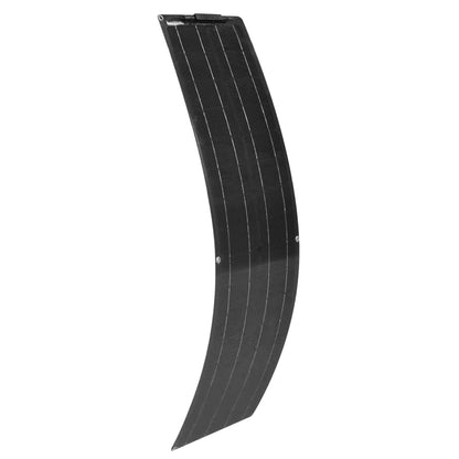 100W Flexible Solar Panel Monocrystalline Silicon 50W 100 Watt Solar Panels For Boat Car Motorhome Yacht 12v/24V Battery Charge