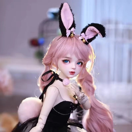 Fair Skin BJD Girl Doll / TPE Soft Body with Metal Skeleton / Articulated Limbs DIY Figure Model (Fantasy Series)