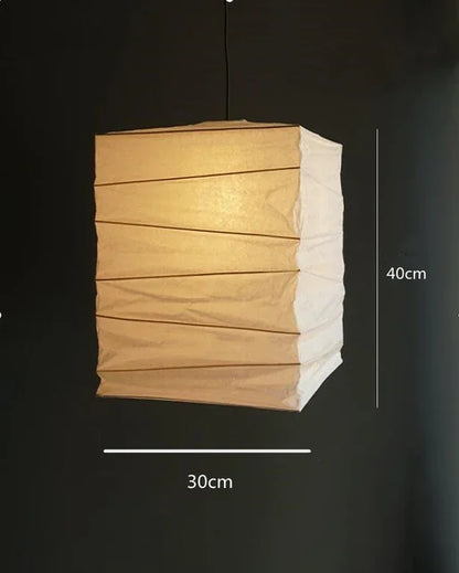 Janpanese Akari Rice Paper Lamp Modern Noguchi Yong Pendant Lamp Living Room Bedroom Corner Designer Light  Room Decor