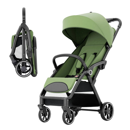 Standard Stroller  Seat, Foldable Portable Newborn Stroller ,Luxury Baby Carriage Suit Baby,Toddlers,360°Swivel Seat