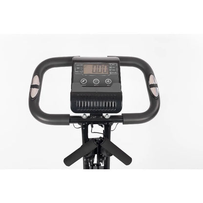 2025 Indoor Smart Home Fitness Exercise Bike - Folding Magnetic Upright Stationary Exercise Bike for Tech-Savvy Fitness