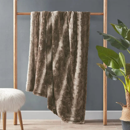 1PC 66x90 Faux Fur Blanket