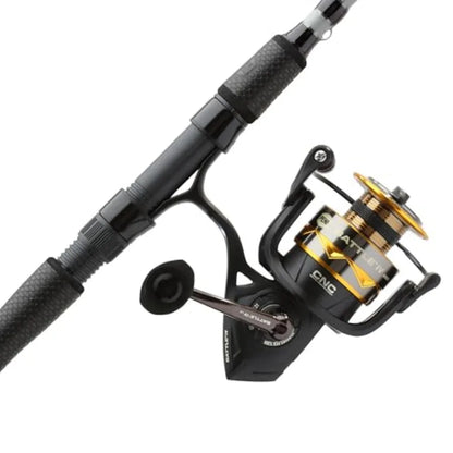 HighPerformance Battle IV Spinning Reel and Fishing Rod Combo for Freshwater and Saltwater Angling with Enhanced Sensitivity an