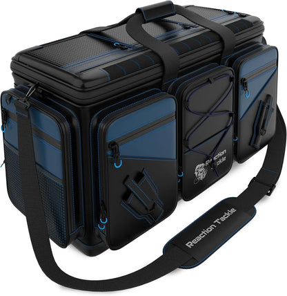 Tackle Bag - saltwater resistant fishing bag, 1000D PVC waterproof material with divider, can hold 3600 or 3700 pallets