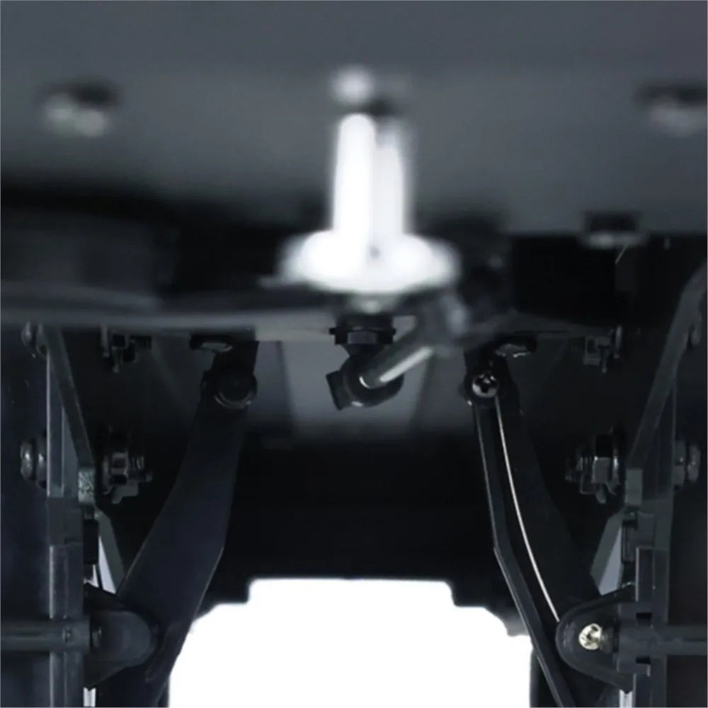 US Stock 1/14 TOUCAN 2Axle RC Tractor Flatbed Semi Trailer Truck for Toys DIY TAMIYA Vehicle Model Custom Builders Hobbyists