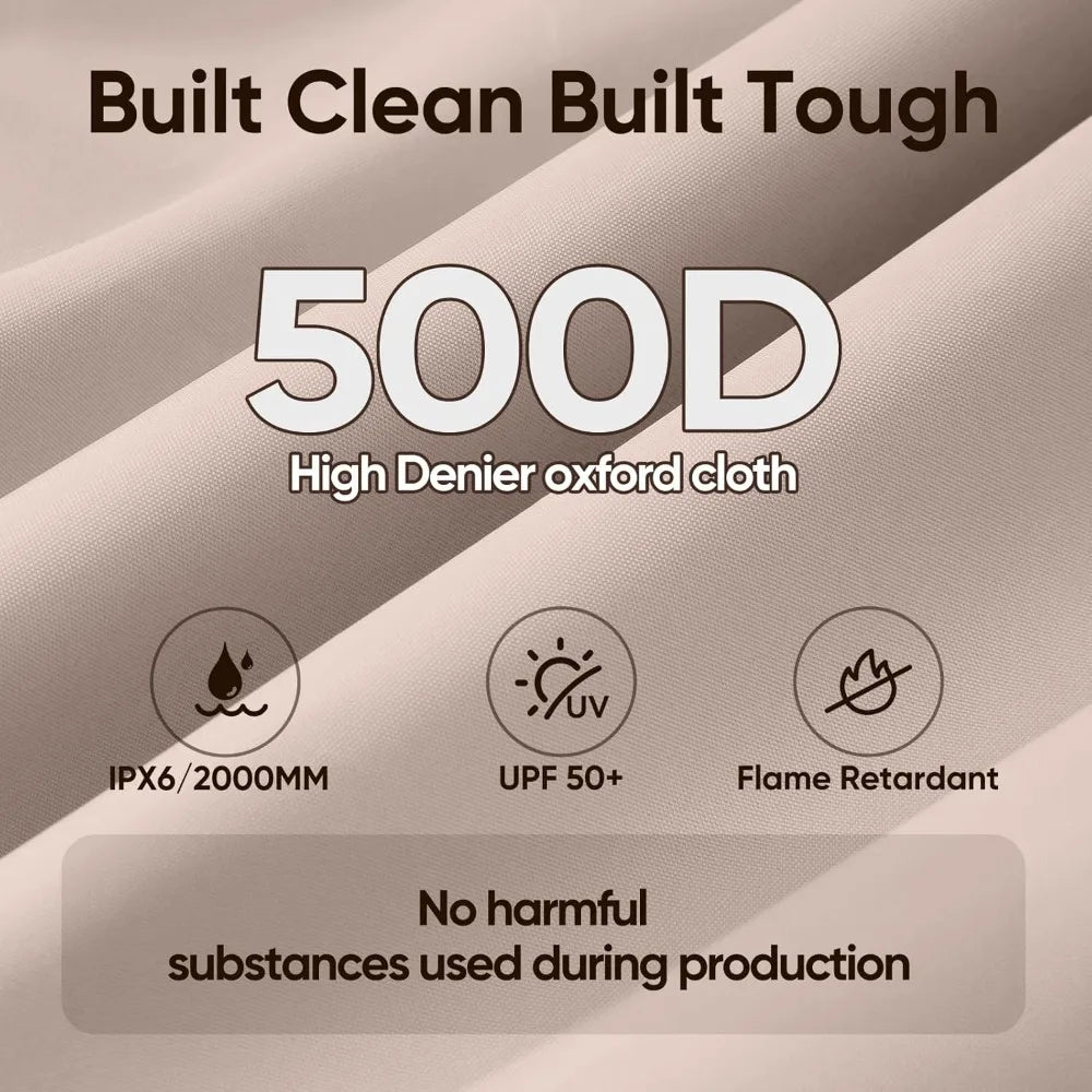 10x20 Heavy Duty Pop up Canopy Tent, Commercial Grade Instant Shelter with Wheeled Bag for Outdoor, Beach, Parties, Markets, 50