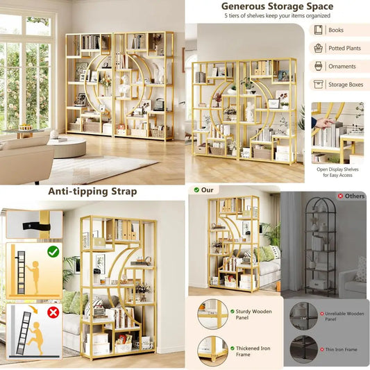 Luxury Cat Tower Condo with Litter Box Enclosure, Scratching Posts, Hammocks, and Removable Washable Cover - Modern Cat Furnitur