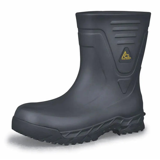 Unisex SlipResistant Work Boots WaterResistant, NonSlip Industrial Safety Boots for Men amp Women with Soft Toe or Composite Toe