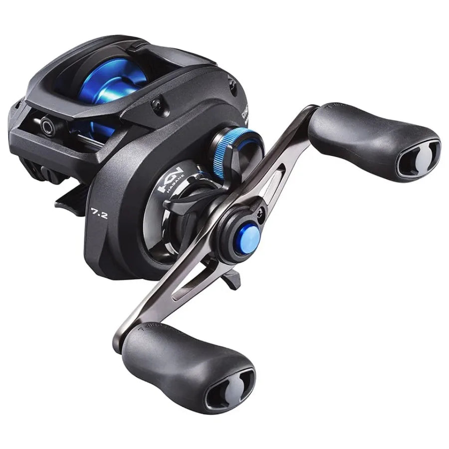 SLXDC150 Baitcast Fishing Reel Right Hand Retrieve with 6.3:1 Gear Ratio for Precision Casting and Smooth Retrieval in Freshwat