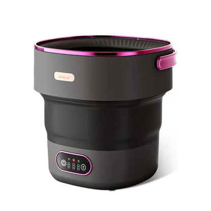 Portable Washing Machine With Spin Dryer, Fully Automatic 13L Folding Mini Washing Machine For Underwear, Baby Clothes Cleaning