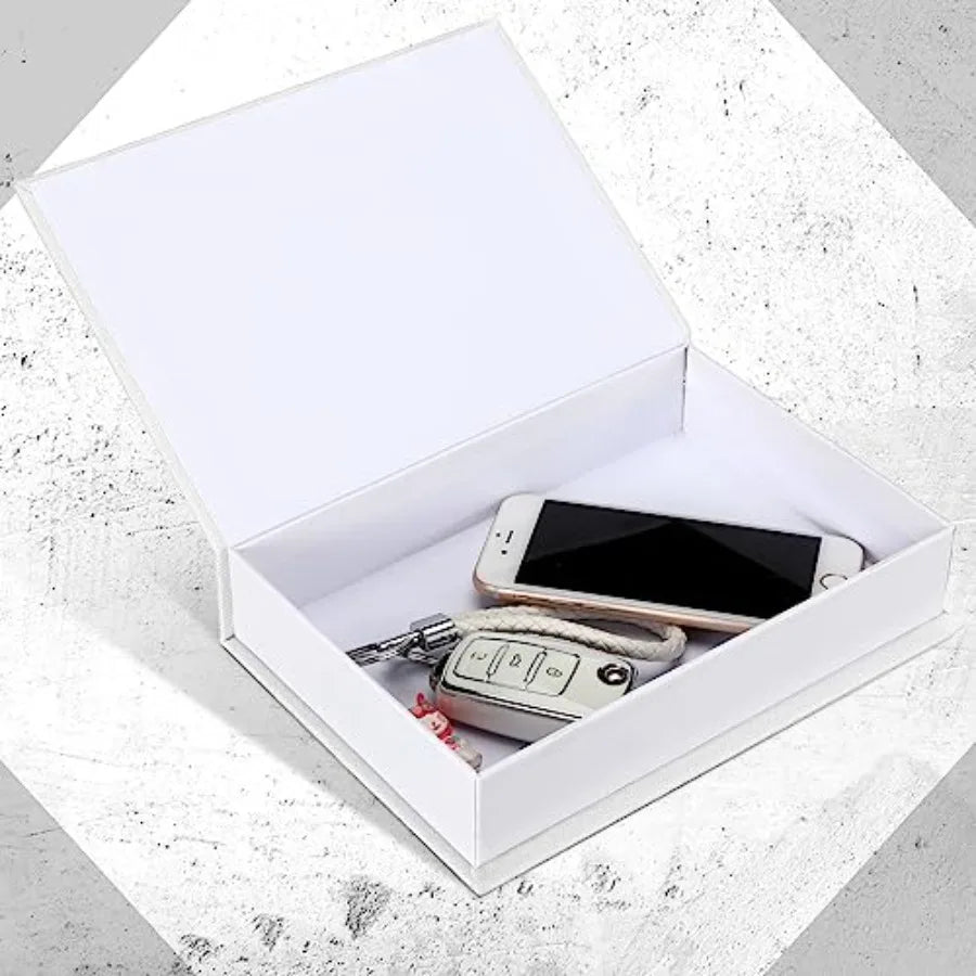 10 Pcs Faux Book Box Drative Books Modern Linen Fake Books Dr for Coffee Table DIY Crafts Storage Home Bookshelf Cafe Hotel Dra