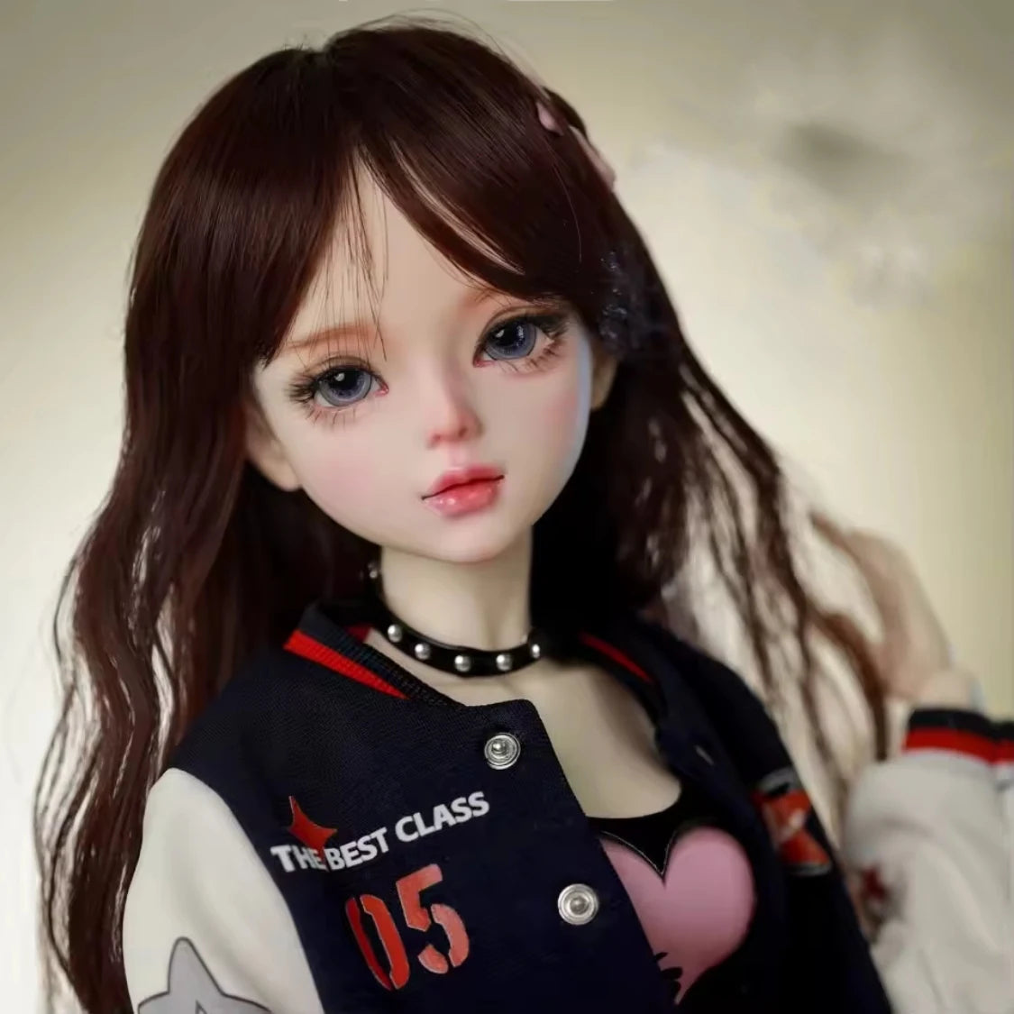 Fair Skin BJD Girl Doll / TPE Soft Body with Metal Skeleton / Articulated Limbs DIY Figure Model (Fantasy Series)