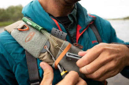 Summit 2.0 Fly Fishing Sling Pack – Granite | Fishing Sling Bag