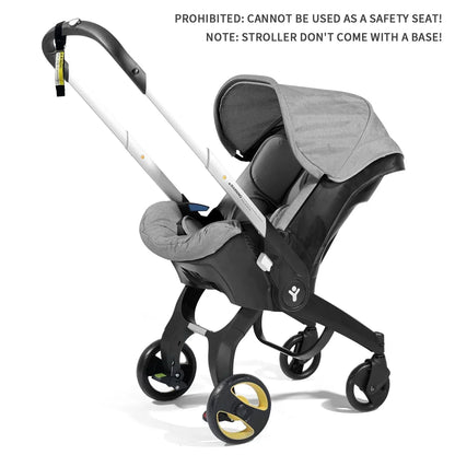 Bidirectional baby stroller, Foldable baby stroller, Suitable for 0-3 years old, Portable travel stroller