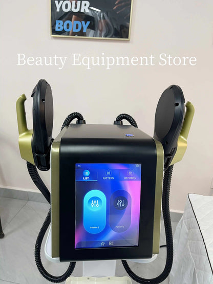 EMS MYOslim EMS Body Slimming Machine Body Scultping Shaping Muscle Machine Electromagnetic Weight Loss Beauty Salon